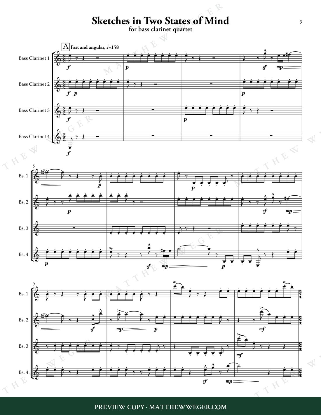 Sketches in Two States of Mind — preview page 1